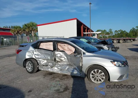 2017 Nissan Sentra Sv из США, поврежденный, VIN 3N1AB7AP1HY323190